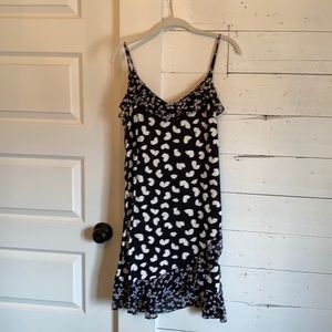 Michael Kors Black & White Soft Sundress Size S